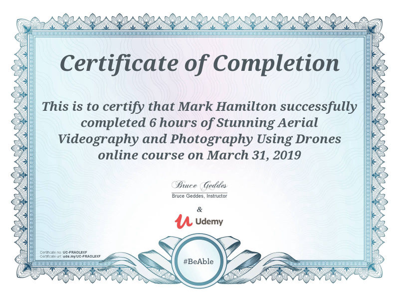 Aerial Videography and Photography