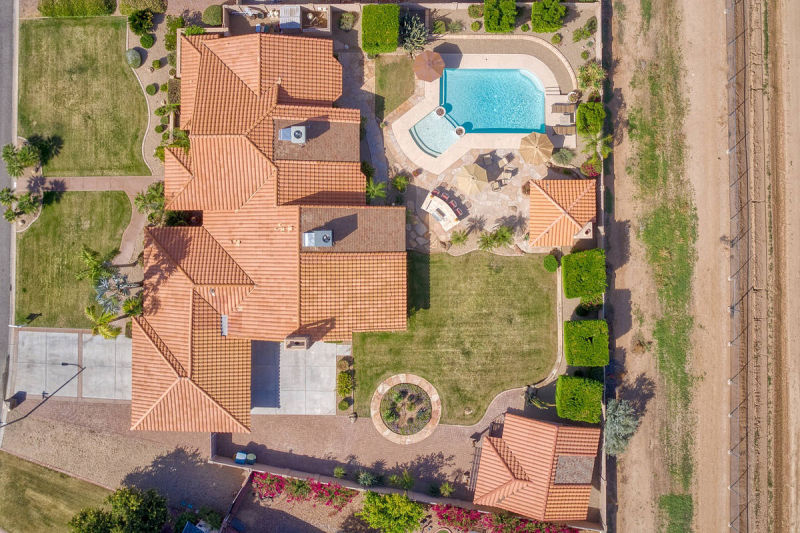 Exterior Aerial Real Estate Photography